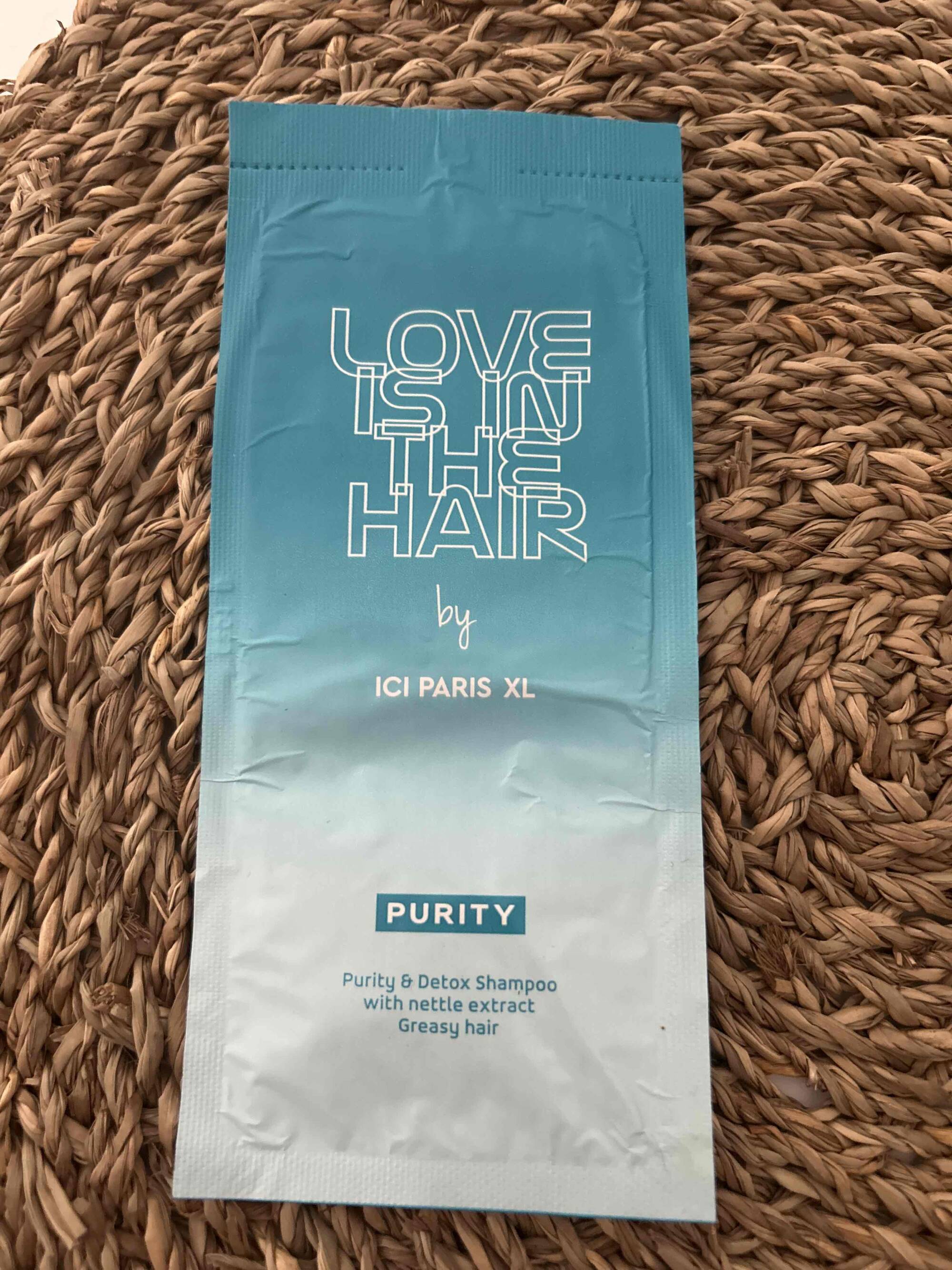 ICI PARIS XL - Love is in the hair - Purity & detox shampoo