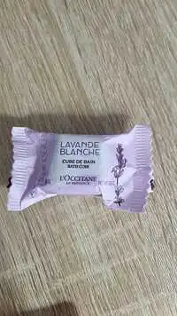 L'OCCITANE - Lavande blanche - Cube de bain