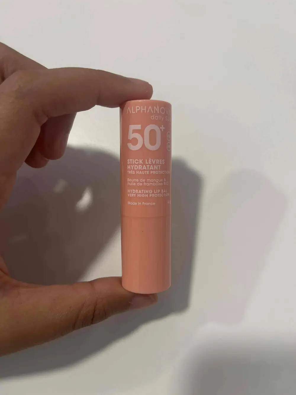 ALPHANOVA - Stick lèvres hydratant SPF 50+