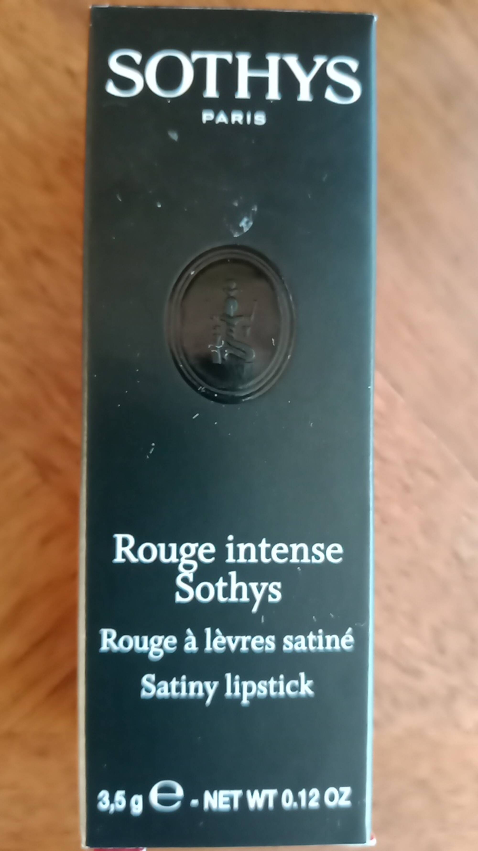 SOTHYS - Rouge intense sothys - Rouge à lèvres satiné