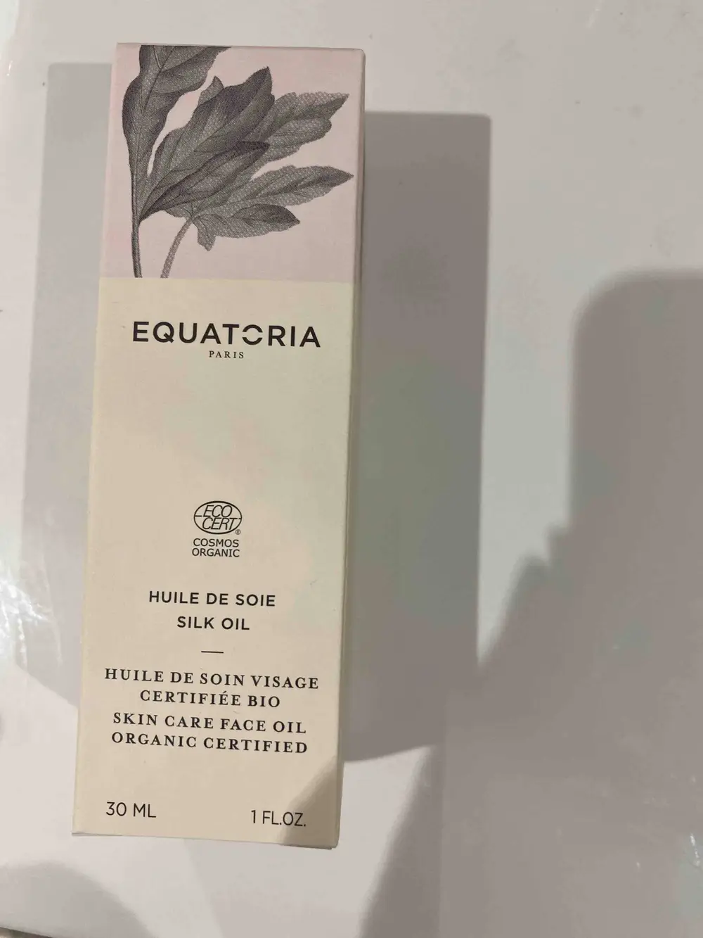 EQUATORIA - Huile de soie - Huile soin visage