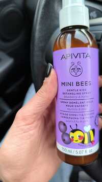 APIVITA - Mini bees - Spray démêlant doux pour enfants