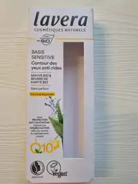 LAVERA - Basis sensitive Q10 - Contour de yeux anti-rides