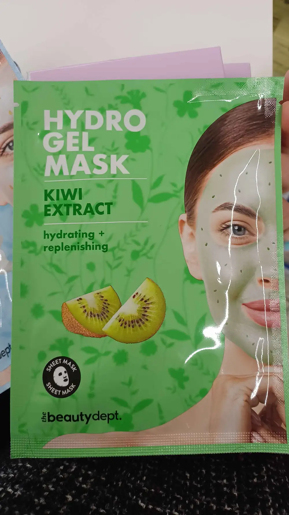 THE BEAUTY DEPT - Hydrogel mask kiwi extract