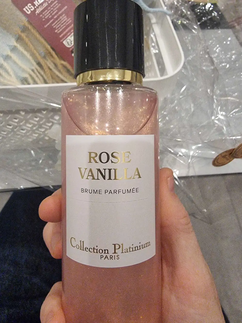 COLLECTION PLATINIUM - Rose vanilla - Brume parfumée 