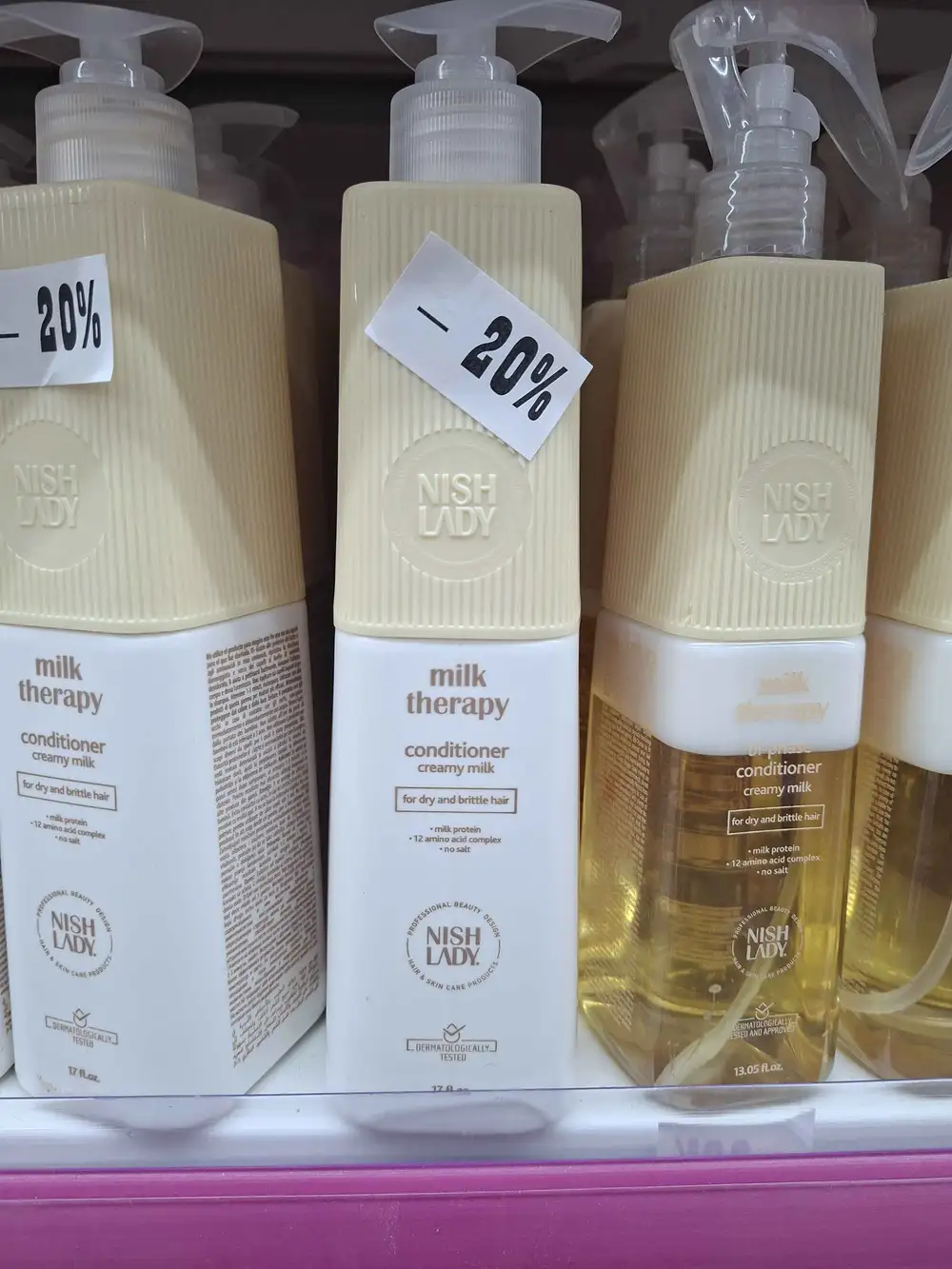 NISH LADY - Milk therapy - Conditioner creamy milk