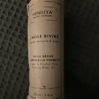 HENDIYA - L'huile divine - Huile sèche corporelle fermeté