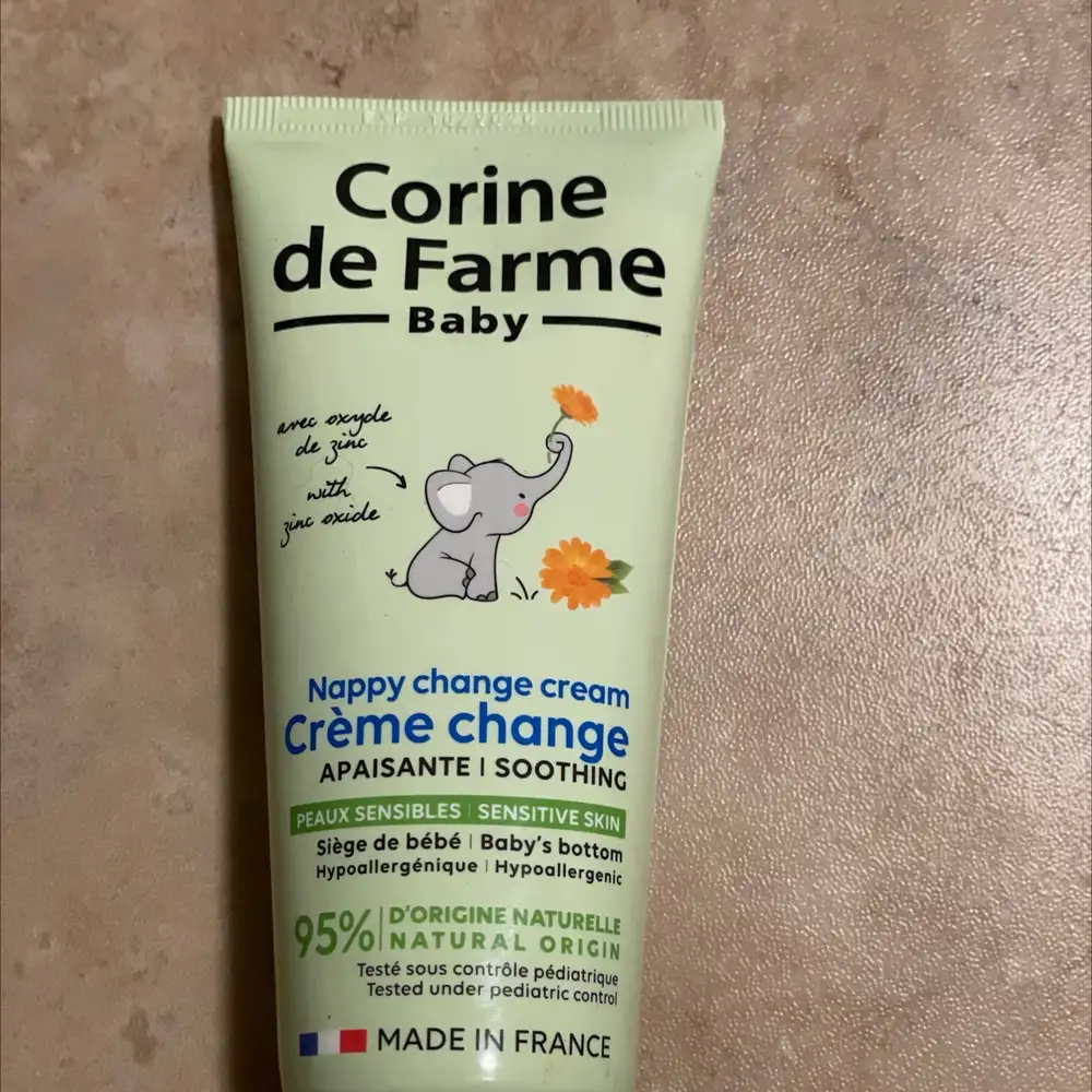 CORINE DE FARME - Baby - Crème change apaisante