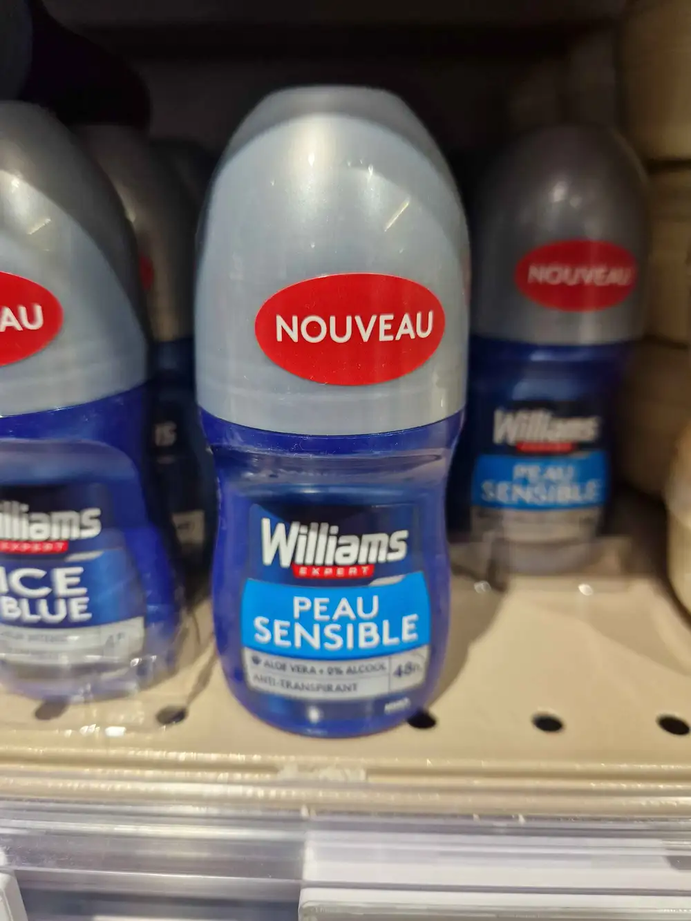 WILLIAMS - Expert peau sensible - Anti-transpirant 48h
