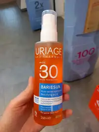 URIAGE - Bariesun - Huile sèche sublimation SPF30