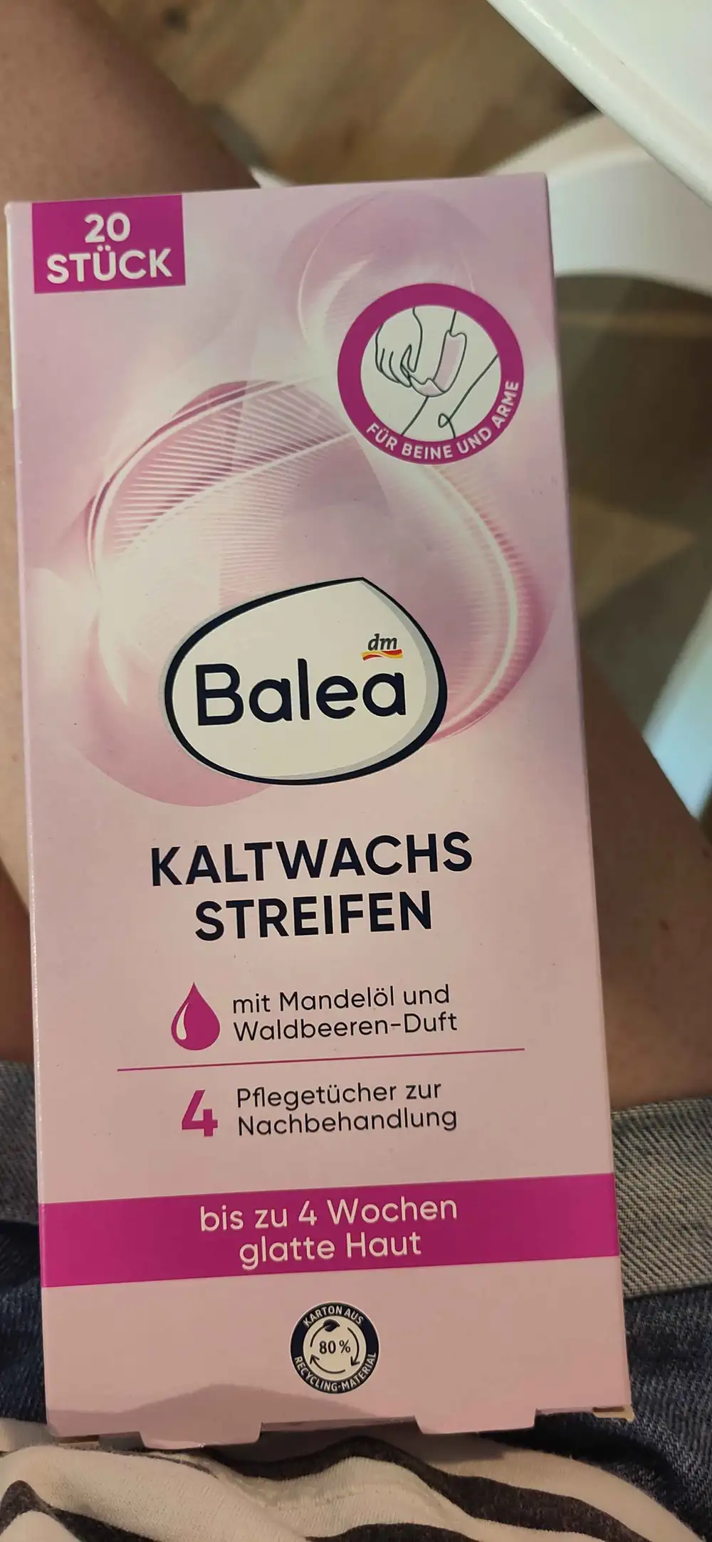 BALEA - Kaltwachs streifen