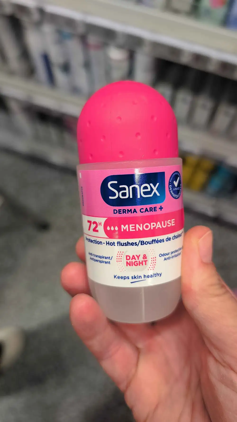 SANEX - Derma Care+ menopause - Anti-transpirant 72h