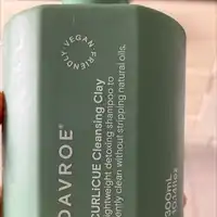 DAVROE - Curlicue cleansing clay shampoo