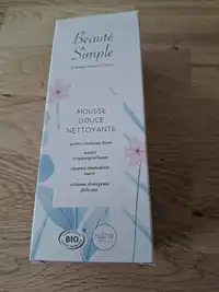 BEAUTÉ SIMPLE - Mousse douce nettoyante
