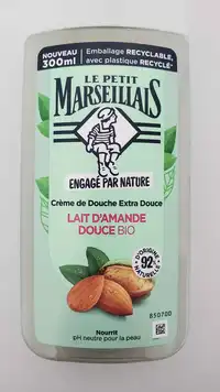 LE PETIT MARSEILLAIS - Crème de douche extra douce lait d'amande douce bio