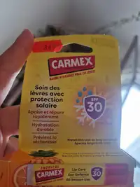 CARMEX - Baume hydratant pour les lèvres SPF 30