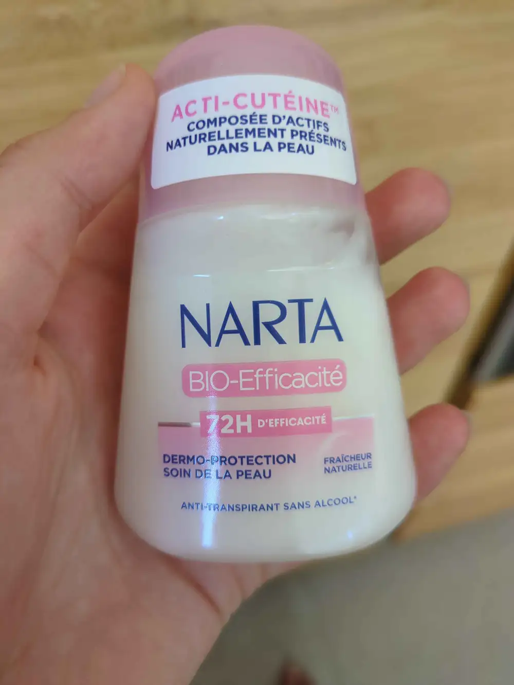 NARTA - Anti-transpirant bio-efficacité 72h