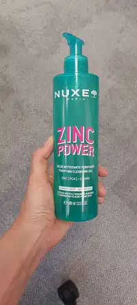 NUXE - Zinc power - Gelée nettoyante purifiante