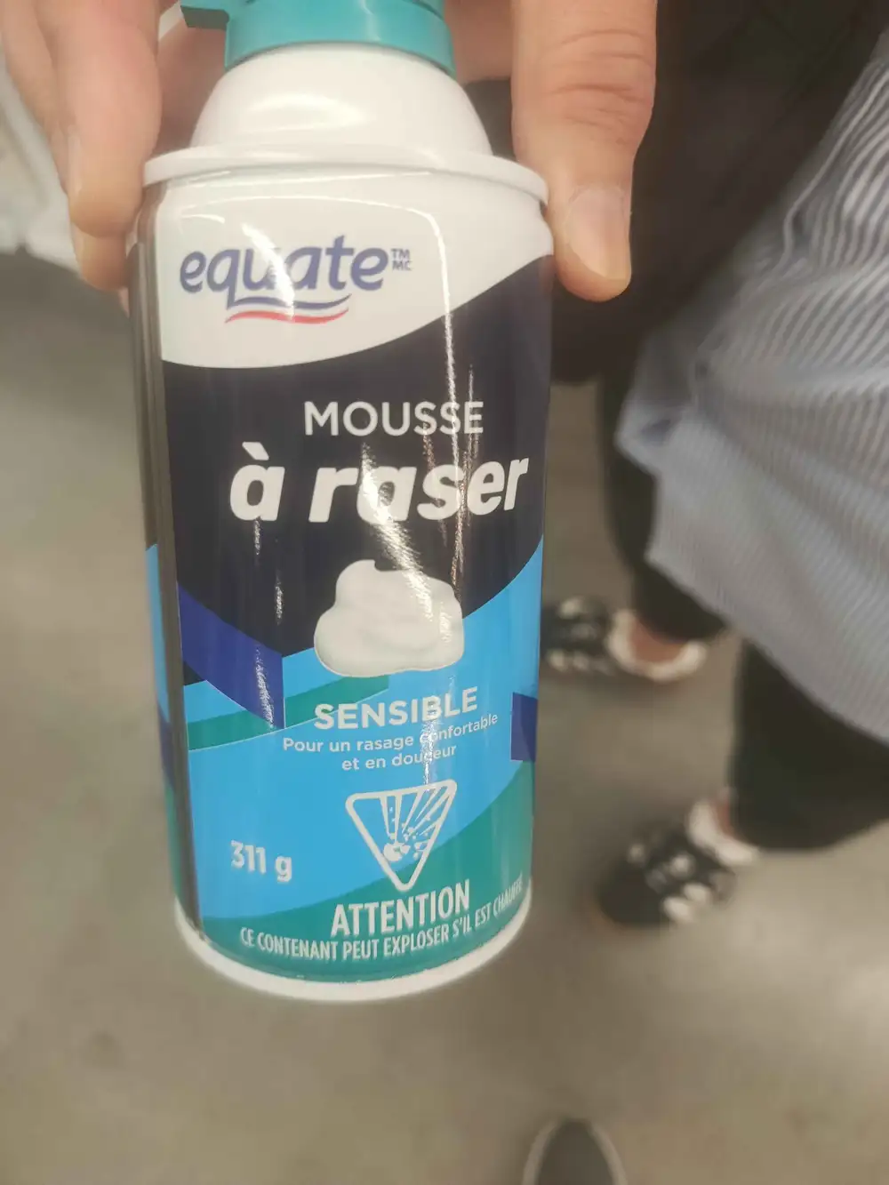 EQUATE - Mousse à raser sensible