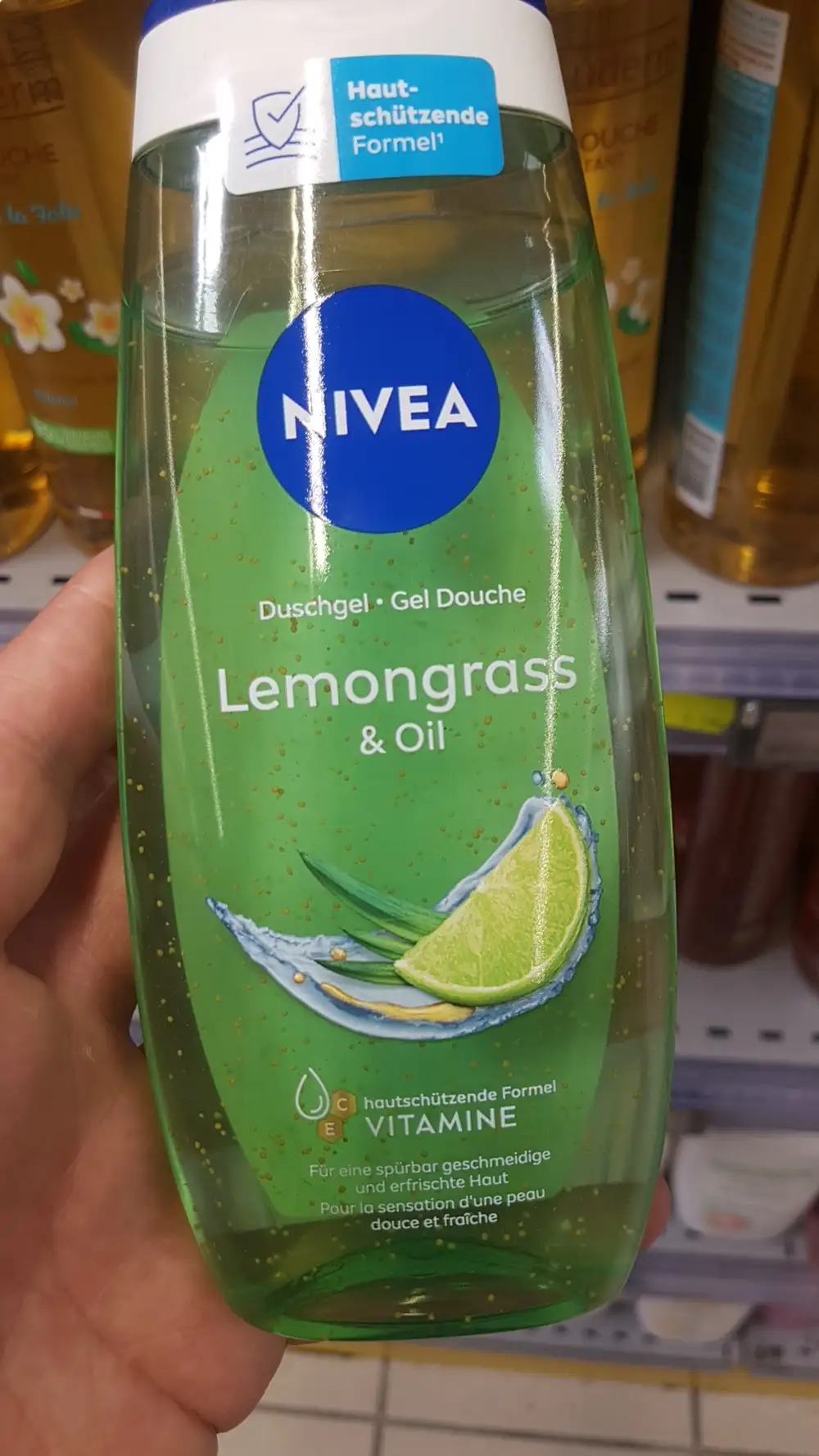 NIVEA - Lemongrass & oil - Gel douche