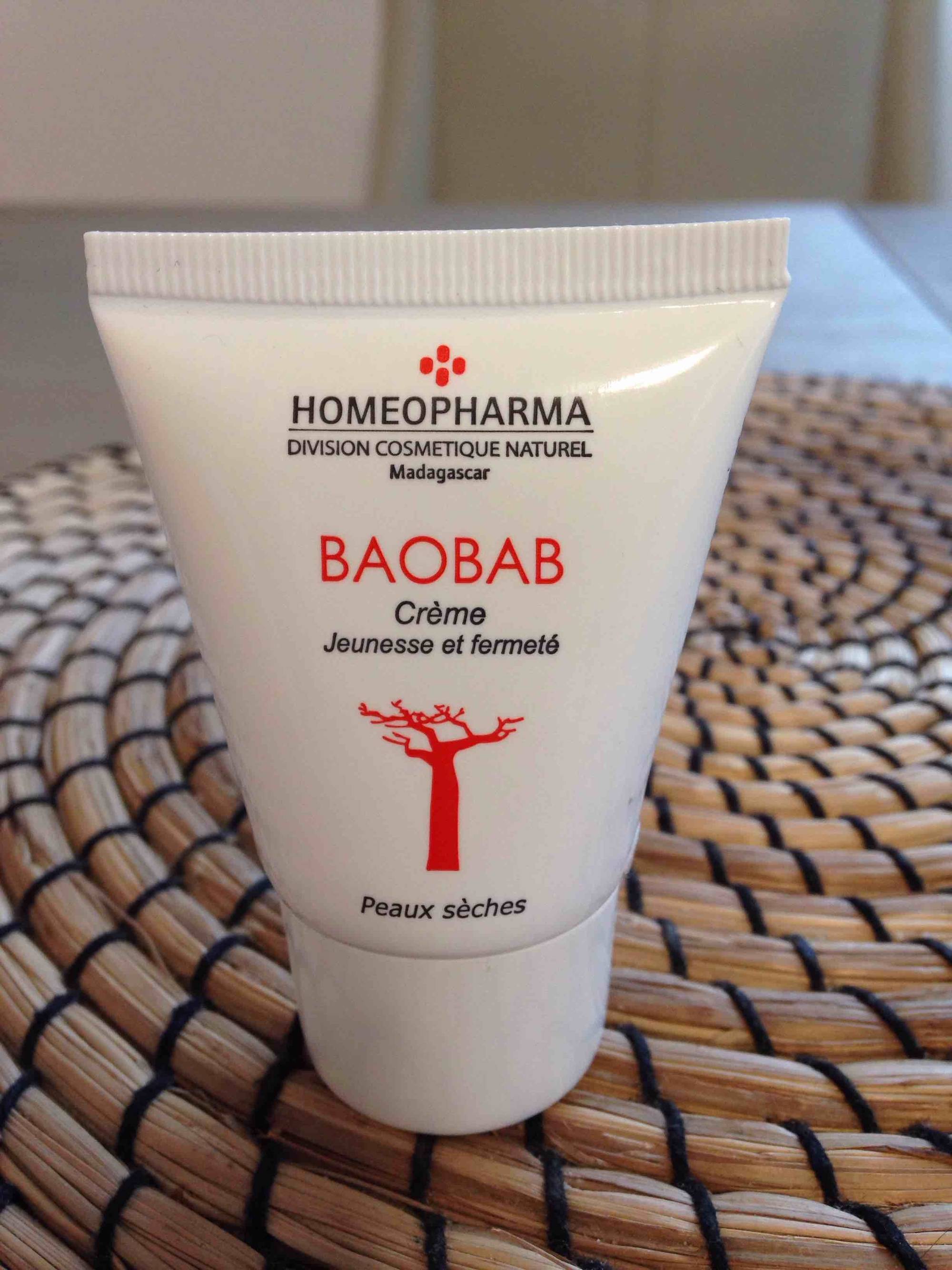 HOMÉOPHARMA - Baobab - Crème jeunesse et fermeté