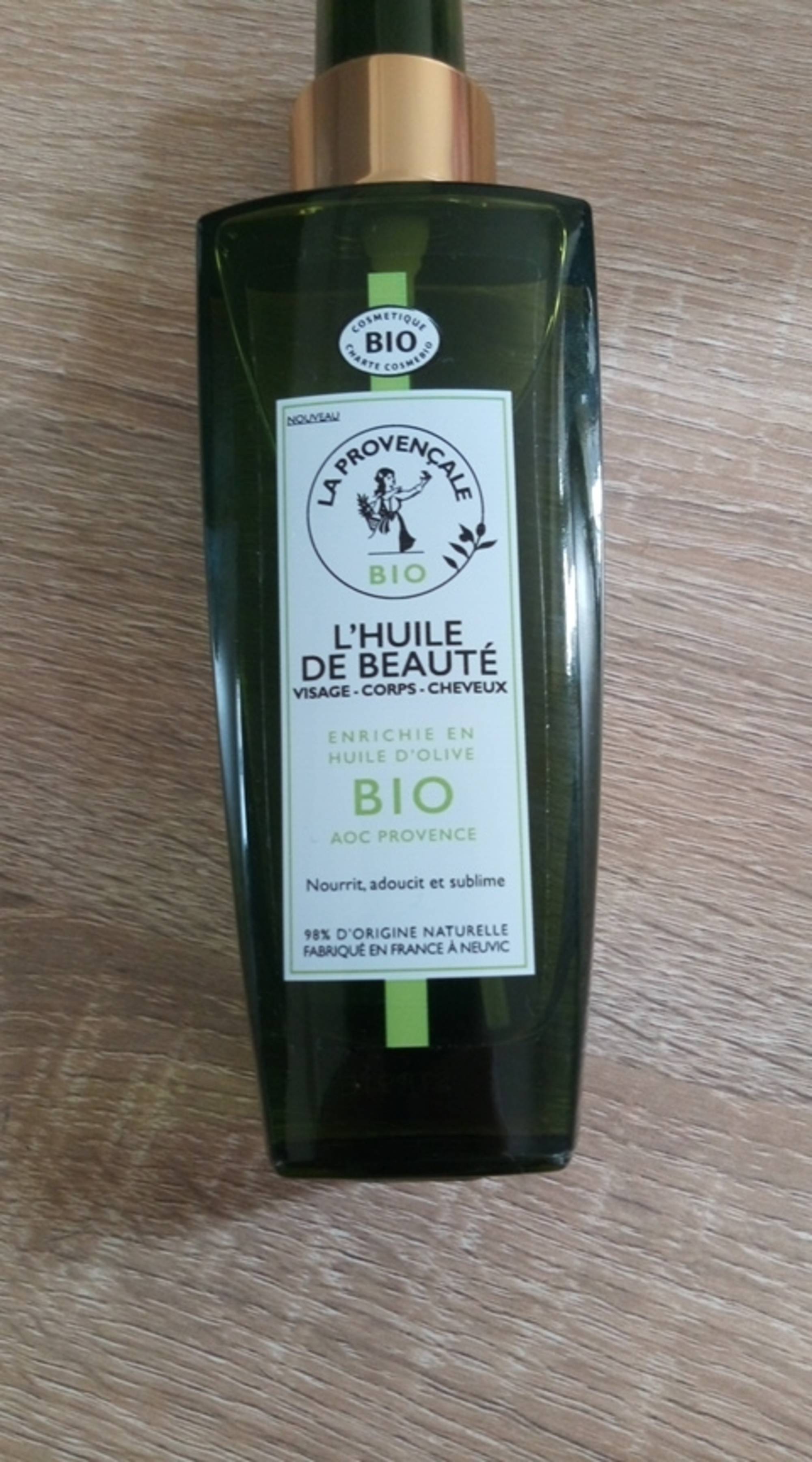LA PROVENÇALE - Bio - L'huile de beauté
