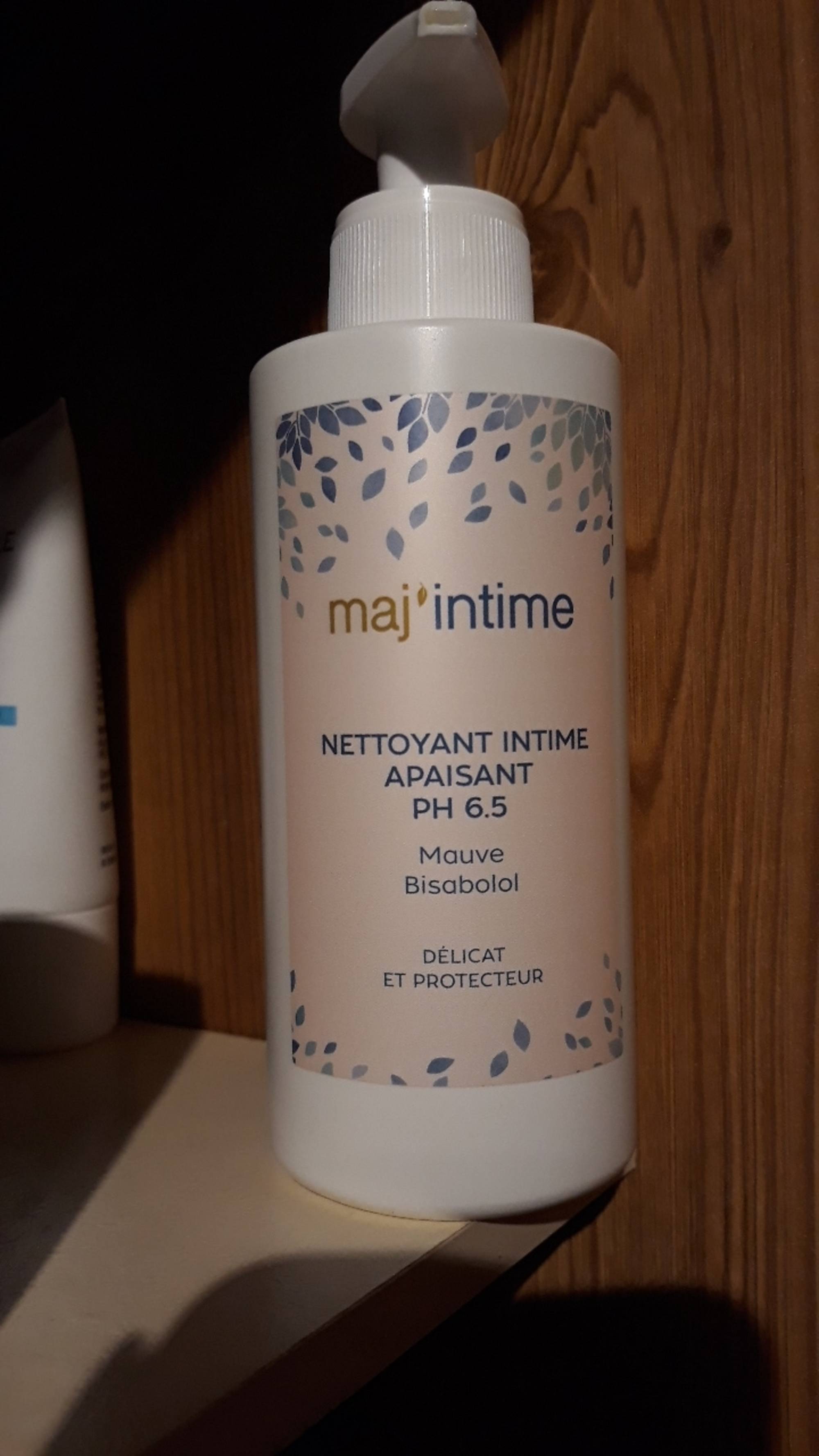 MAJ'INTIME - Nettoyant intime apaisant PH 6.5