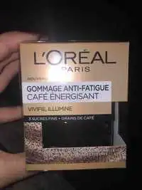 L'ORÉAL PARIS - Gommage anti-fatigue café énergisant