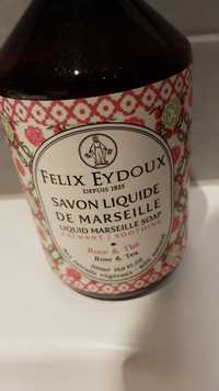 FELIX EYDOUX - Rose & thé - Savon liquide de Marseille calmant