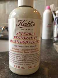 KIEHL'S - Superbly restorative argan body lotion
