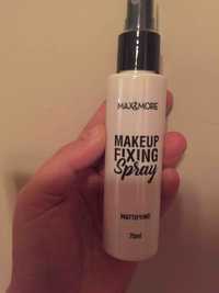 MAX & MORE - Makeup fixing spray