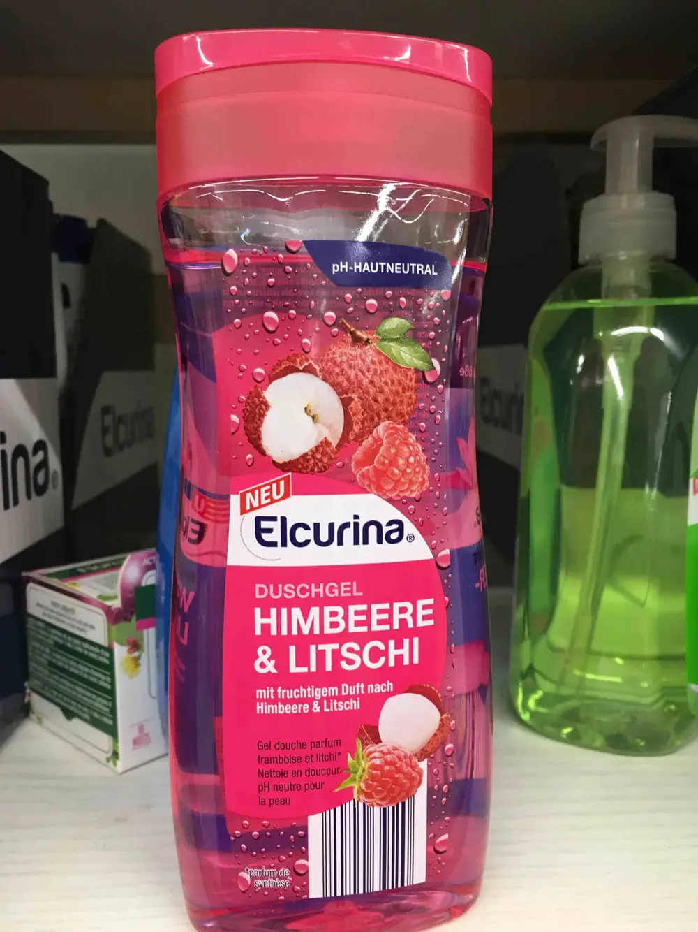 ELCURINA - Himbeere & Litschi - Duschgel