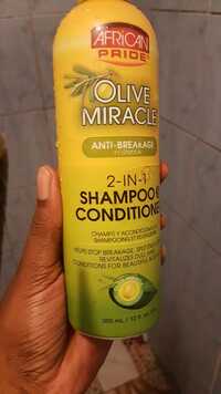 AFRICAN PRIDE - Olive miracle - 2 in 1 shampoo conditioner