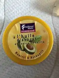 FASHION HAIR - Pommade à l'huile d'avocat et beurre de karité