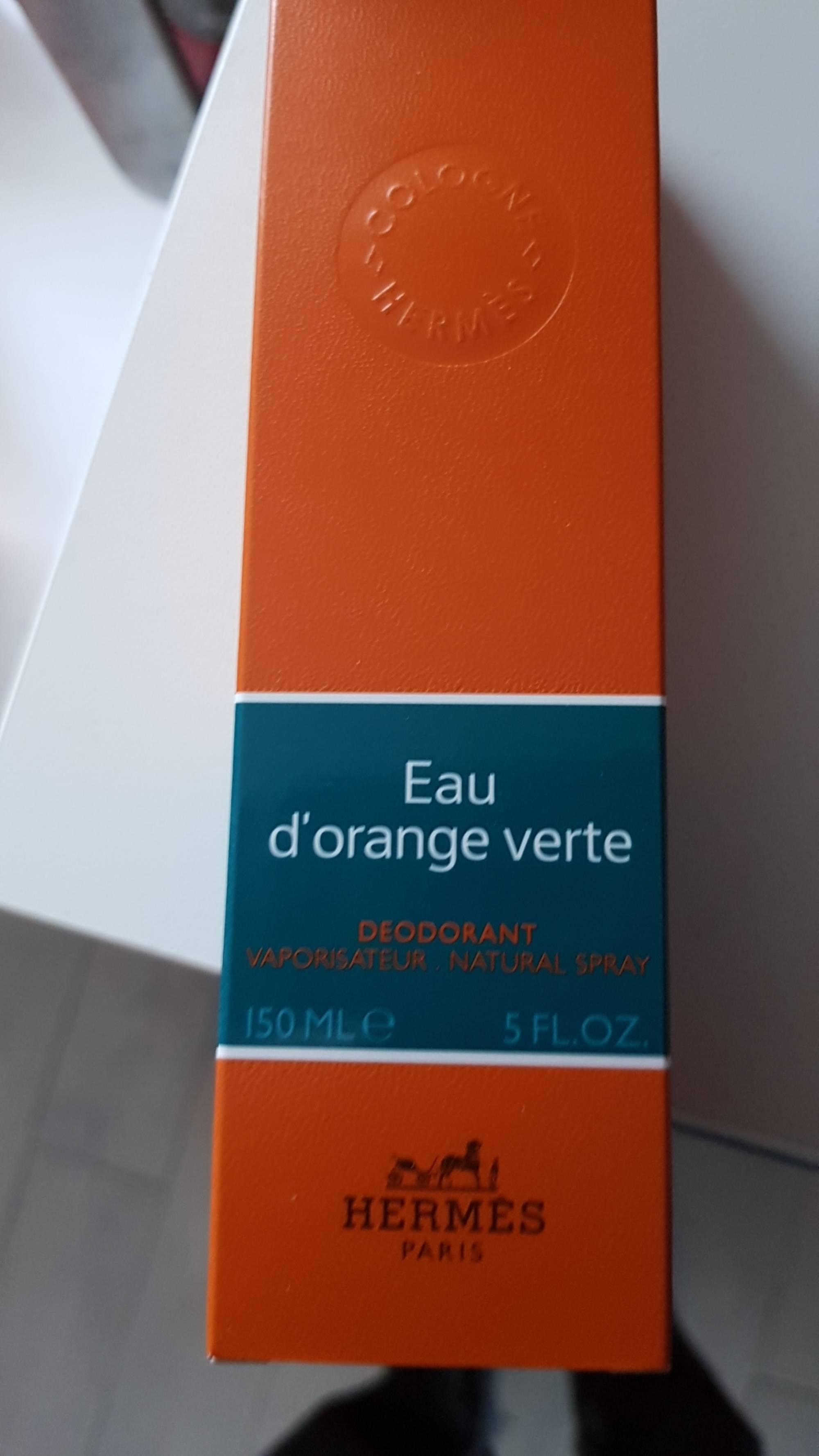 Eau d'orange verte Déodorant vaporisateur - 150 ml
