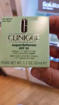 CLINIQUE - Superdefense SPF 25 - Soin multi-correction