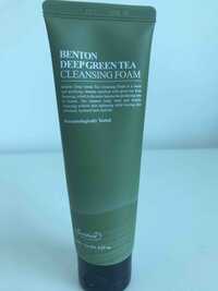 BENTON - Deep green tea - Cleansing foam