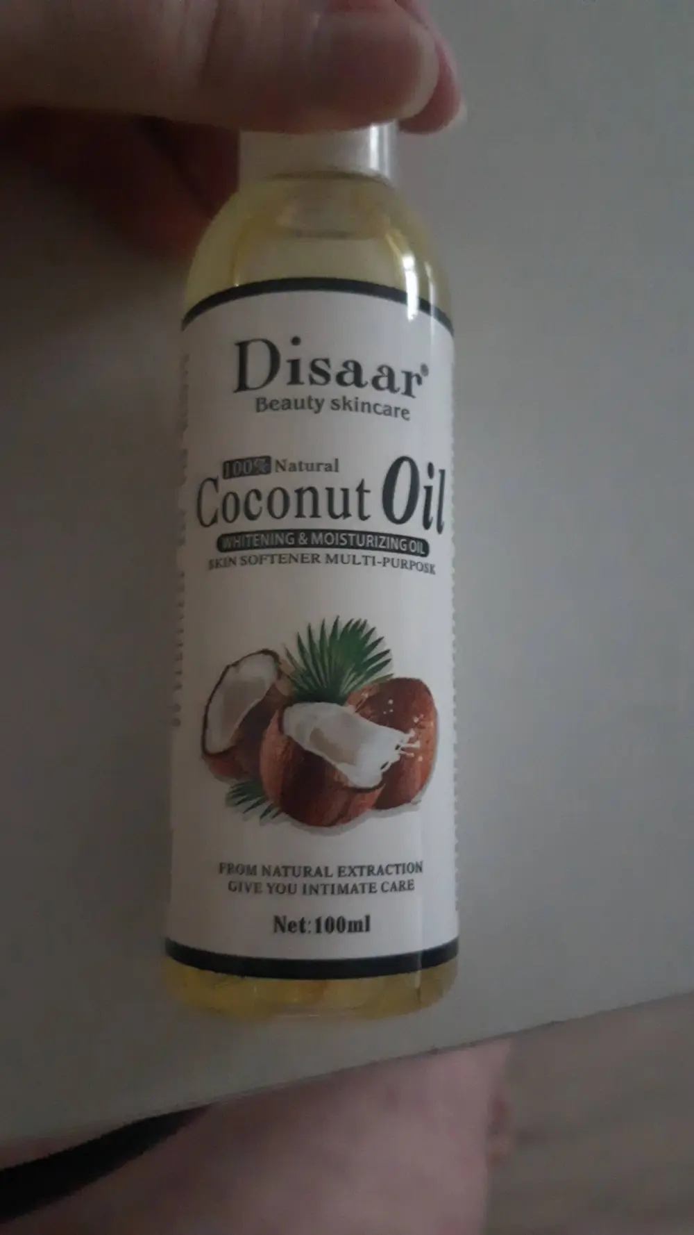 DISAAR - Coconut oil - Whitening & moisturizing oil