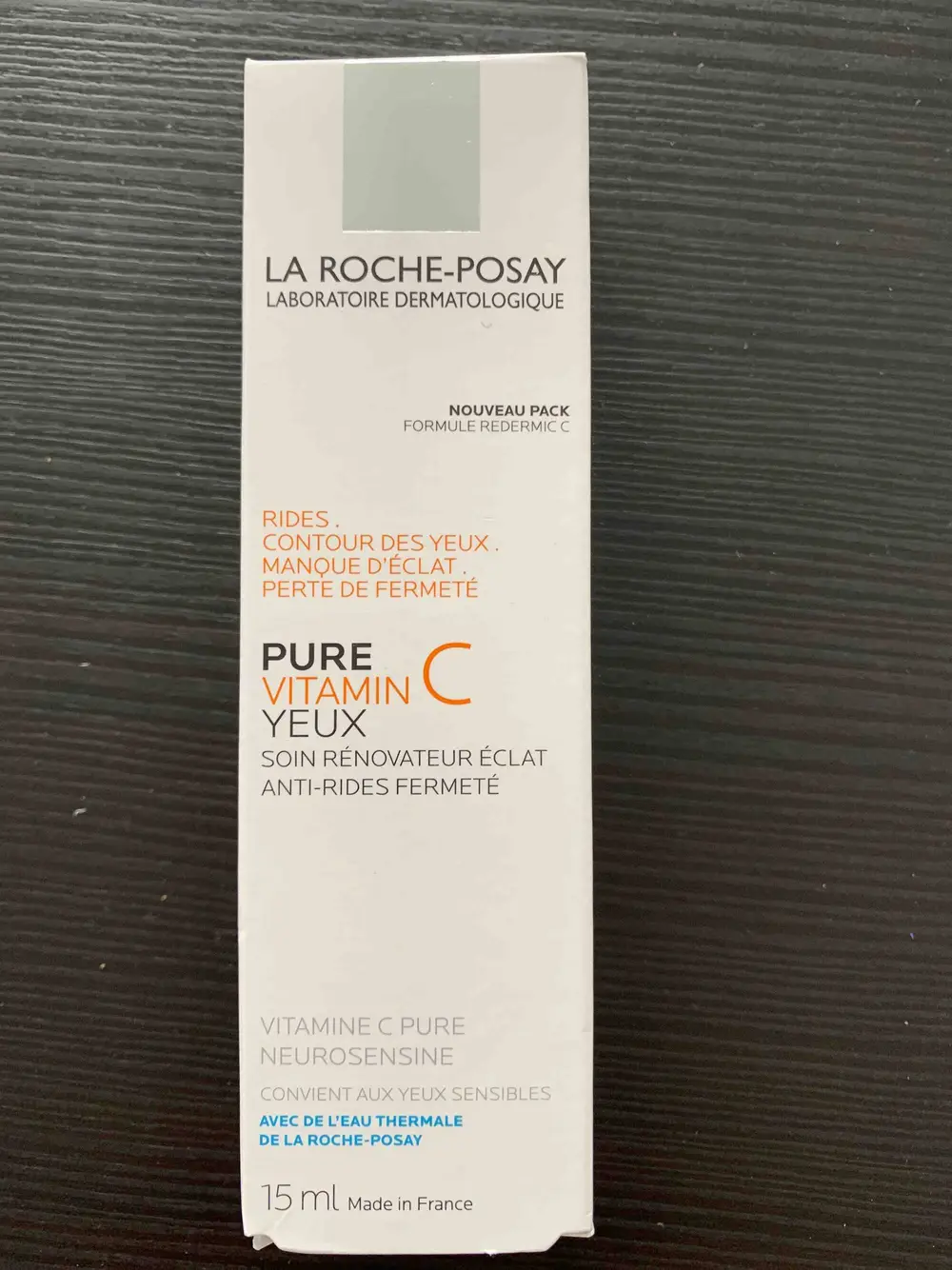 LA ROCHE-POSAY - Pure vitamin C yeux - Soin rénovateur éclat 