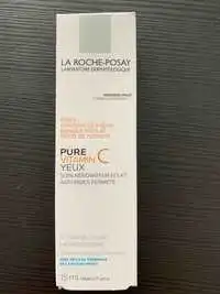 LA ROCHE-POSAY - Pure vitamin C yeux - Soin rénovateur éclat 