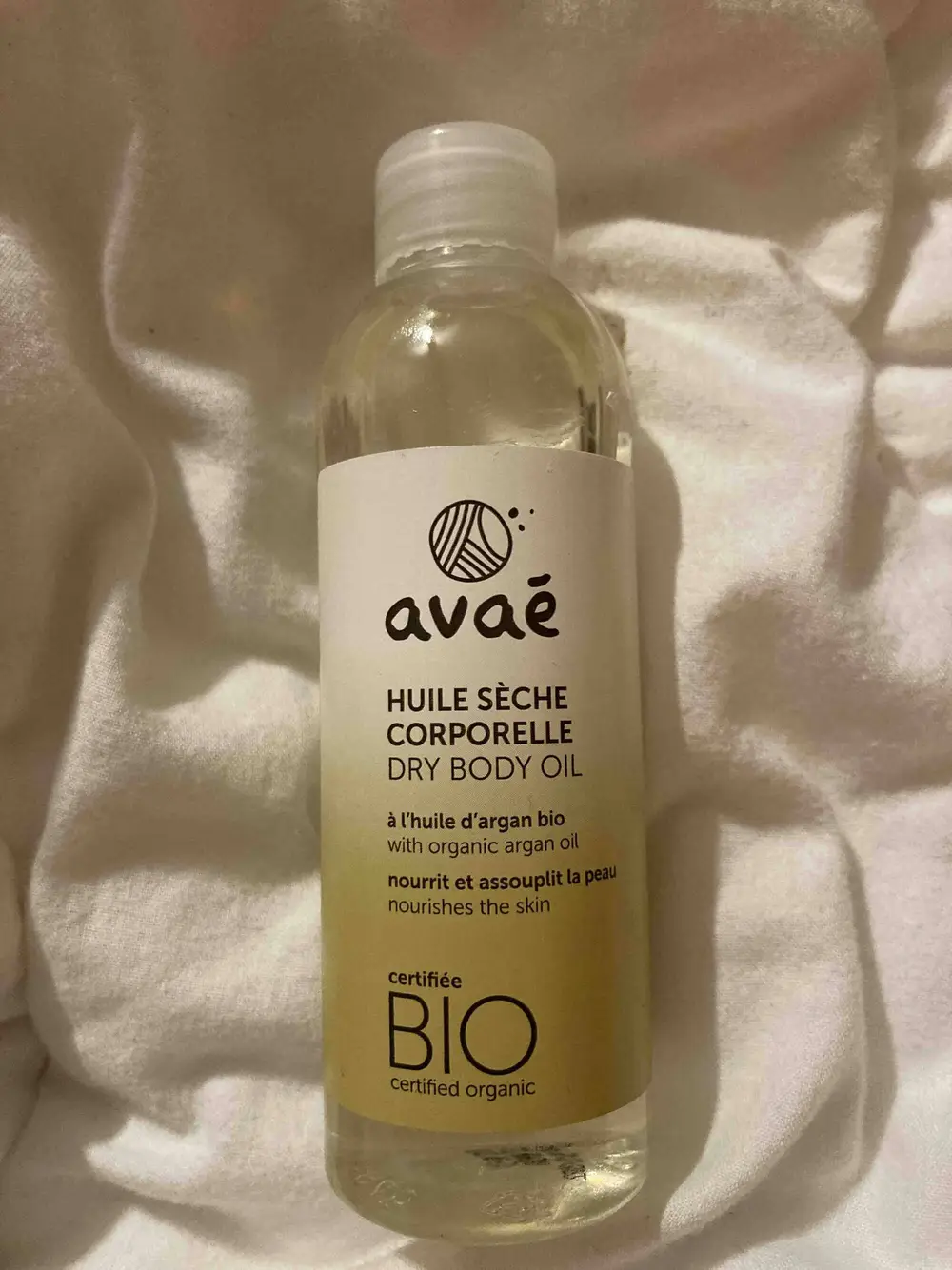 AVAÉ - Huile sèche corporelle à l'huile d'argan bio