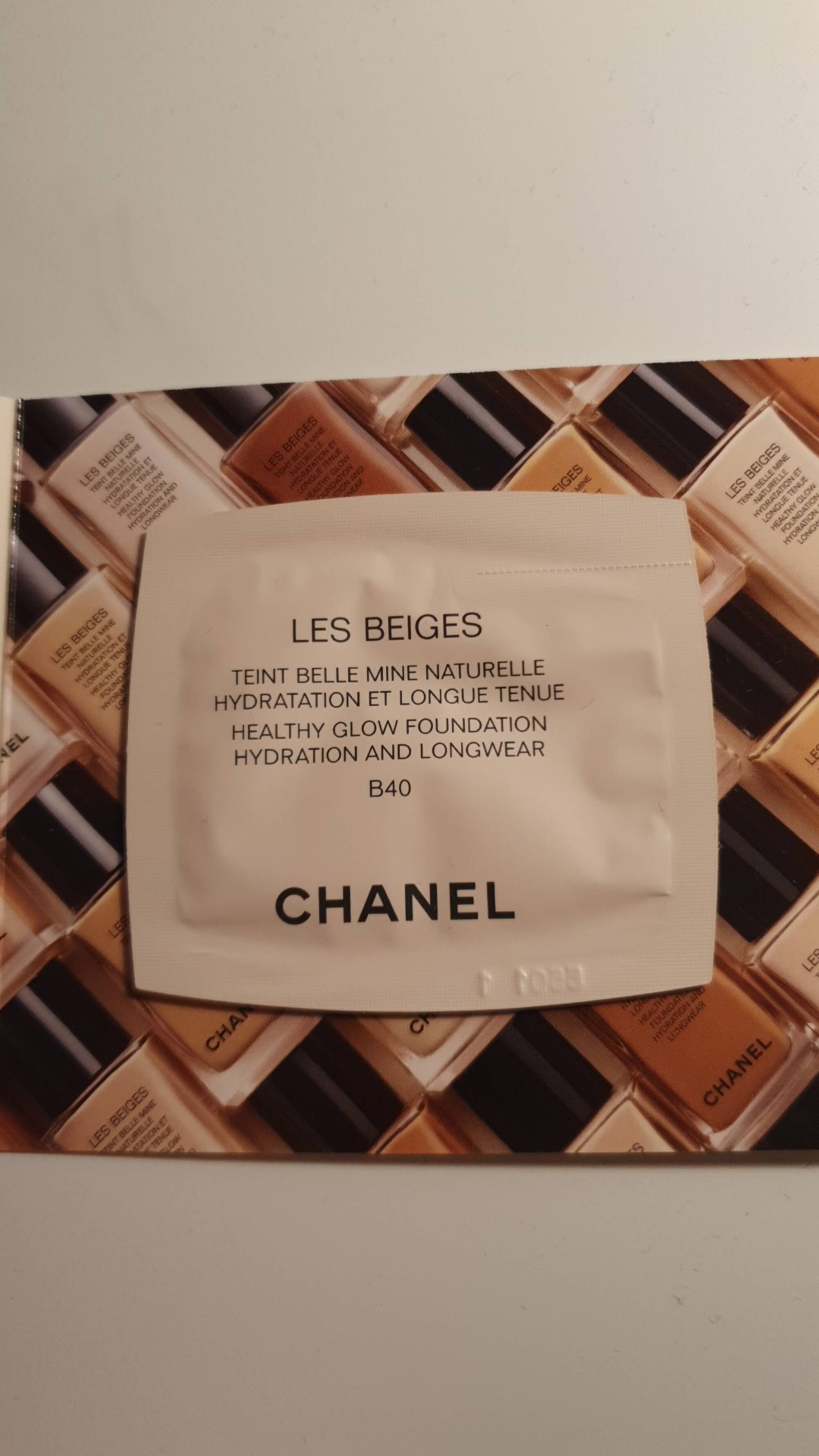 Chanel Les Beiges Teint Belle Mine Naturelle Hydratation et Longue