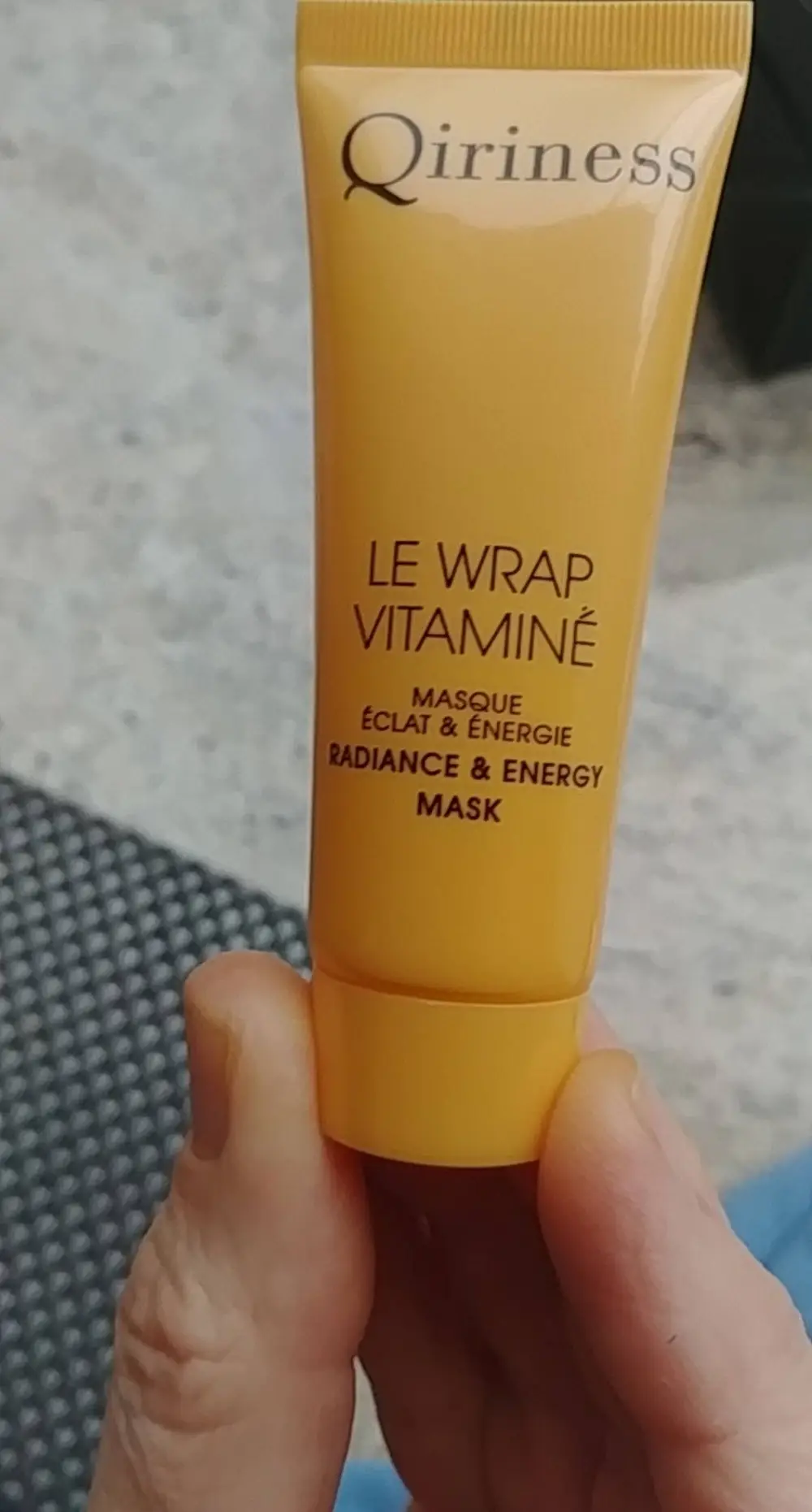 QIRINESS - Le wrap vitaminé - Masque éclat et énergie