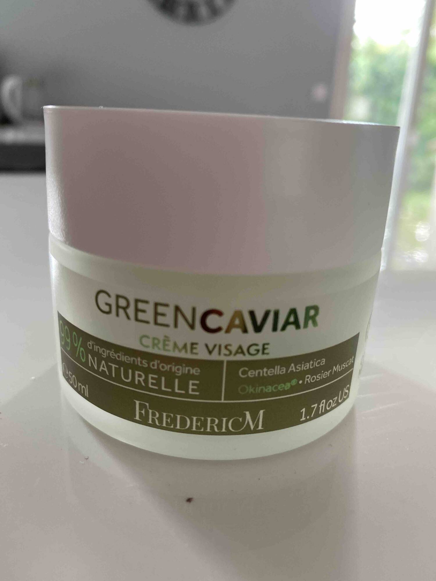 FREDERIC M - Green Caviar - Crème visage
