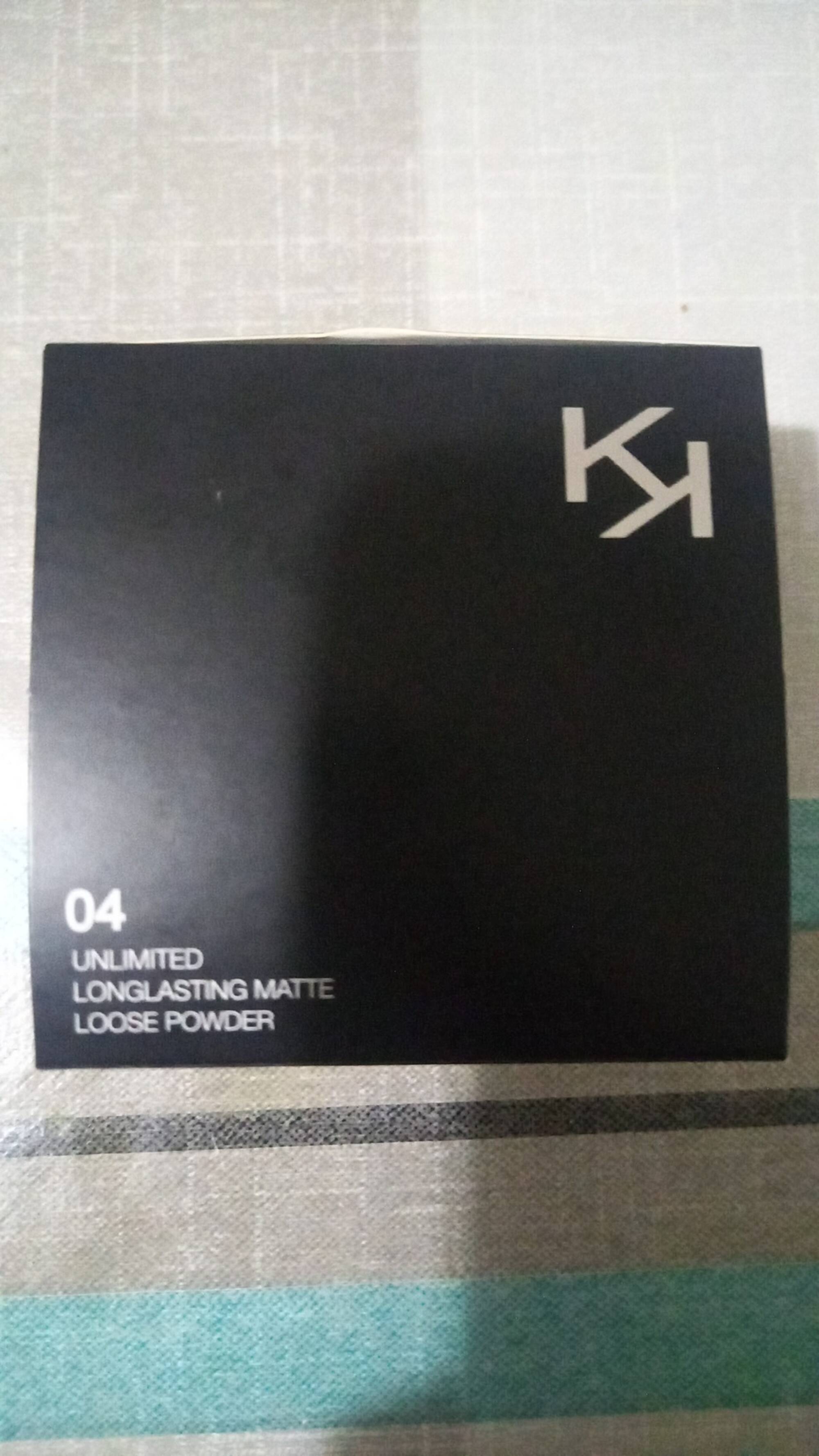 KIKO - 04 unlimited longlasting matte loose powder