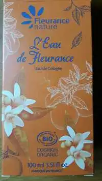 FLEURANCE NATURE - L'eau de Fleurance - Eau de cologne