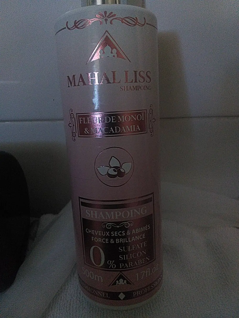 MAHAL LISS - Shampooing à la fleur de monoï & macadamia