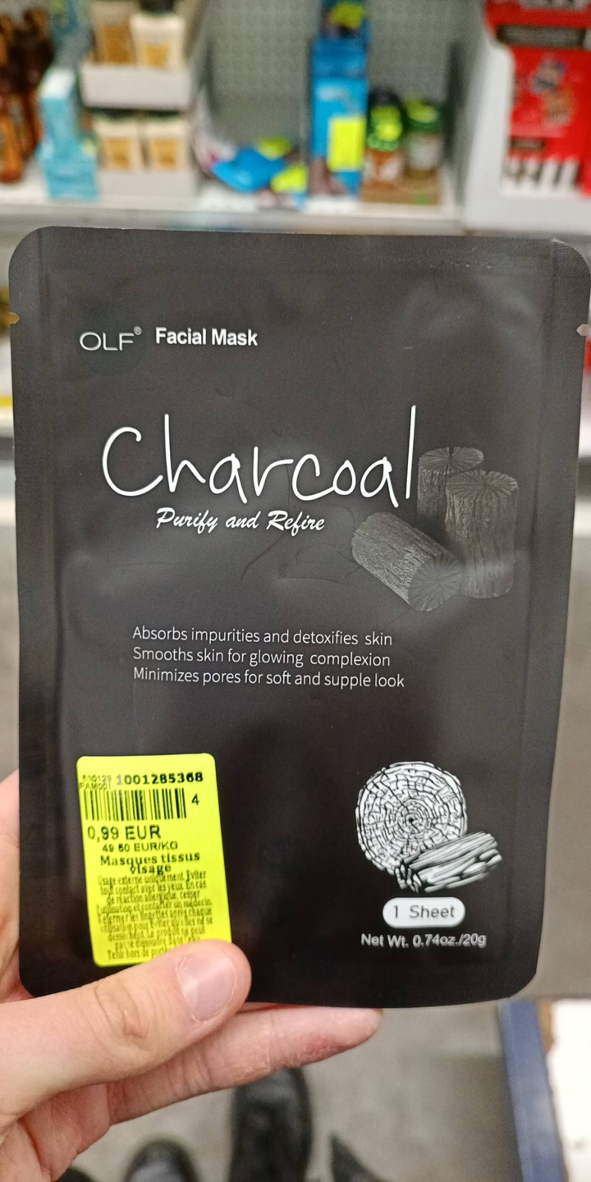 OLF - Charcoal - Facial mask