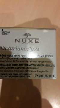 NUXE - Nuxuriance gold - Crème-huile nutri-fortifiant