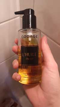 CODAGE - L'huile corps visage cheveux